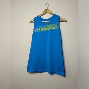 Under Armour Heat Gear Blue Tank Top Size Medium